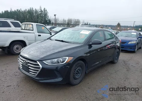 2017 Hyundai Elantra Se из США, поврежденный, VIN 5NPD74LF7HH075541